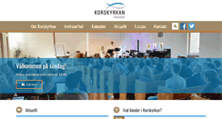 Desktop Screenshot of korskyrkan.com